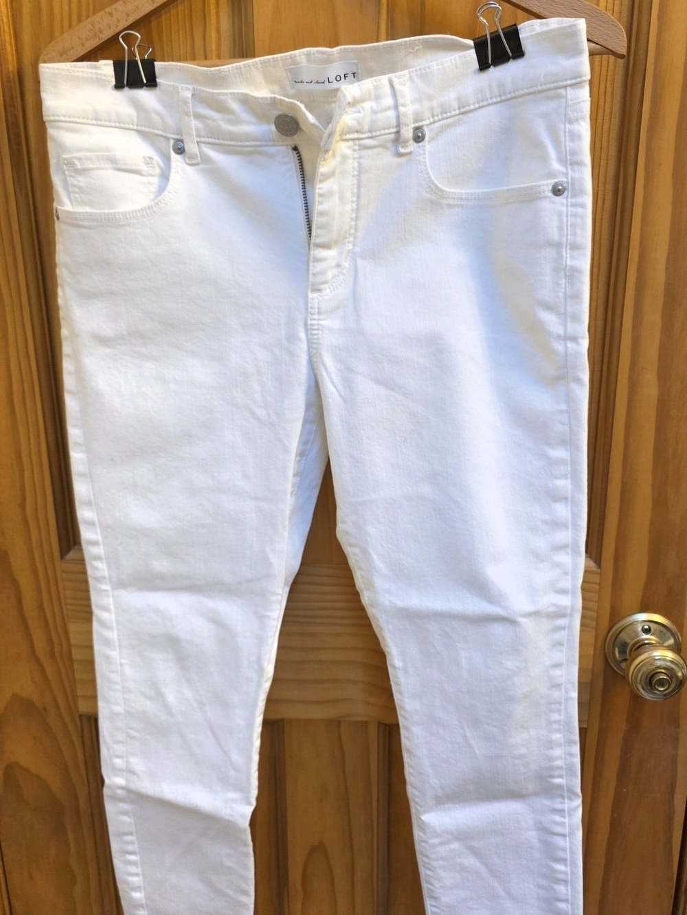 LOFT White Women's Skinny Jeans